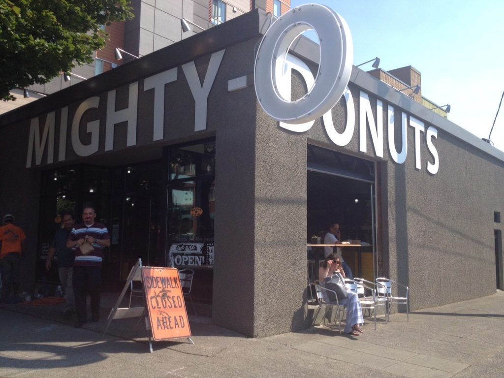 More addicting than heroin?? Mighty O Donuts in Capitol Hill, Seattle 
