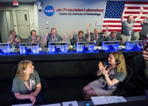 NASA celebrates hiring its second female employee.